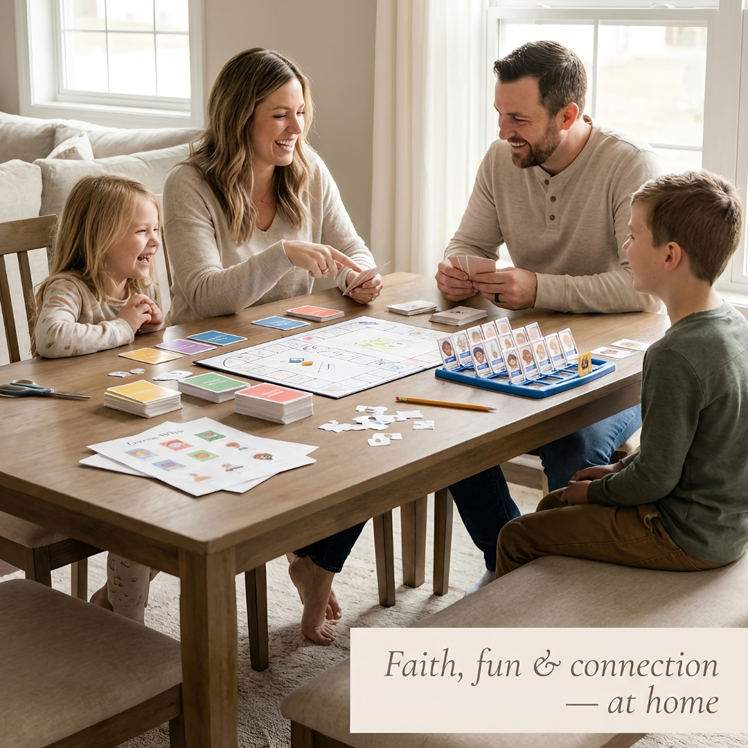 Fun Faith: + 11 Bible Games for Kids and Families