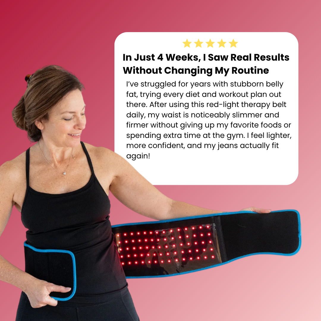 The Wellnesie™ Red Light Therapy Belt