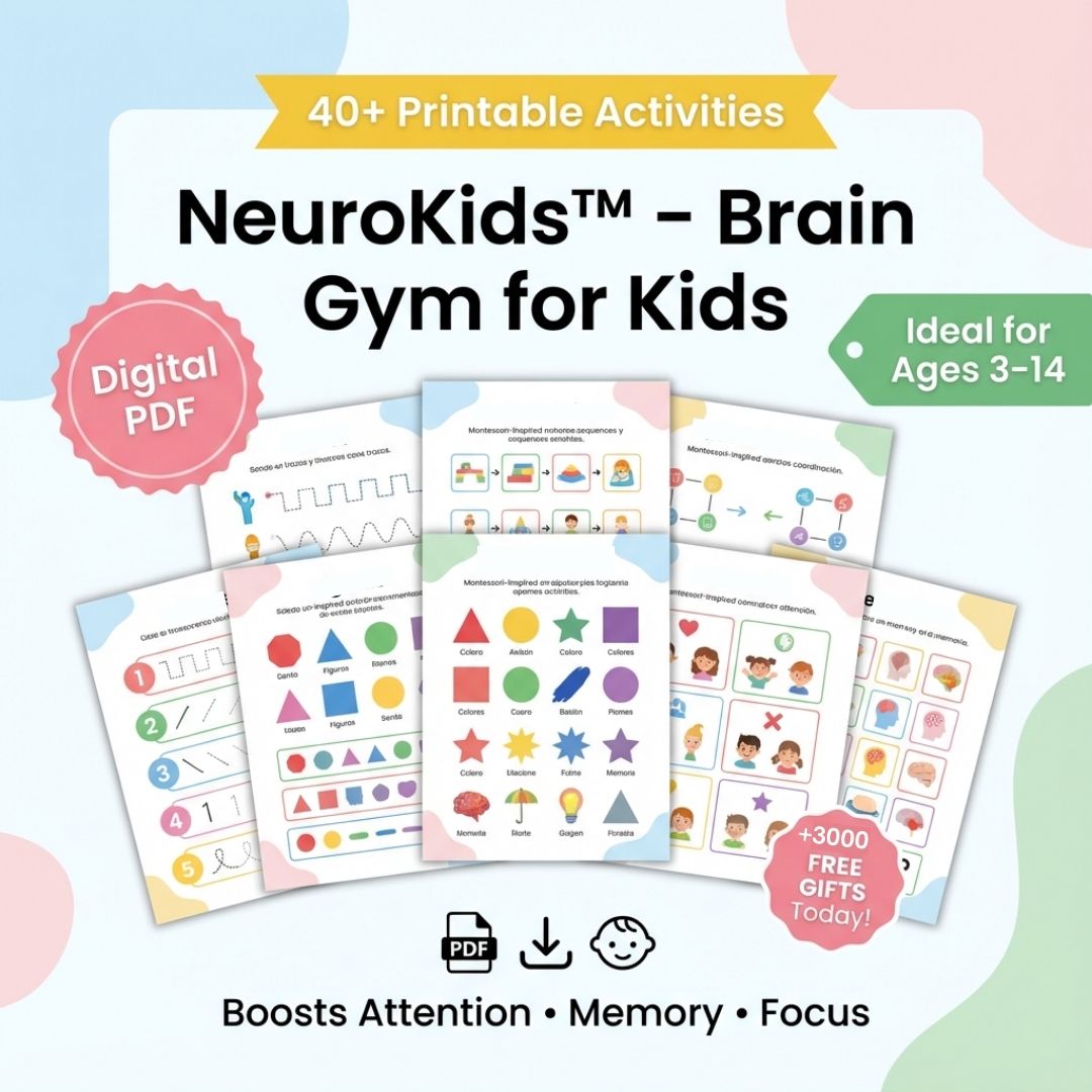 NeuroKids™ +50 Activities to Boost Attention, Focus, and Learning