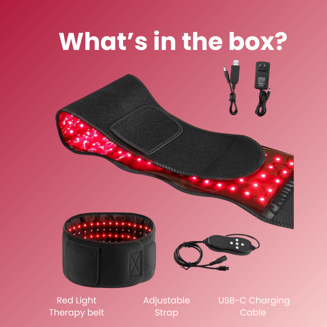 The Wellnesie™ Red Light Therapy Belt