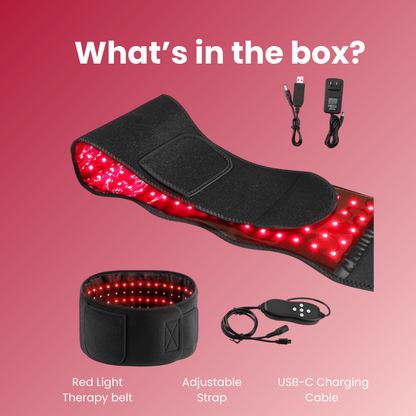 The Wellnesie™ Red Light Therapy Belt