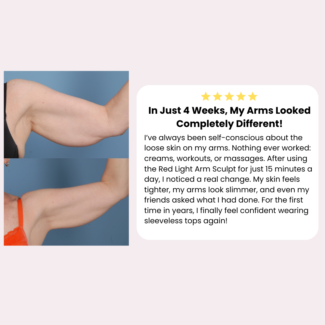 The Wellnessie™  Red Light Therapy Arm Sculpt