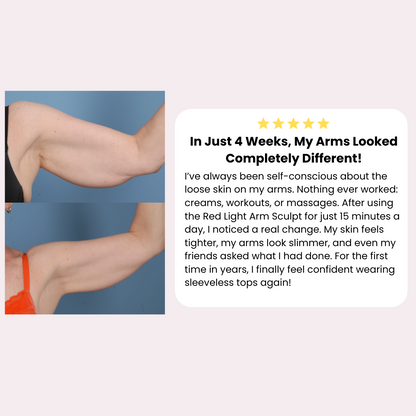 The Wellnessie™  Red Light Therapy Arm Sculpt