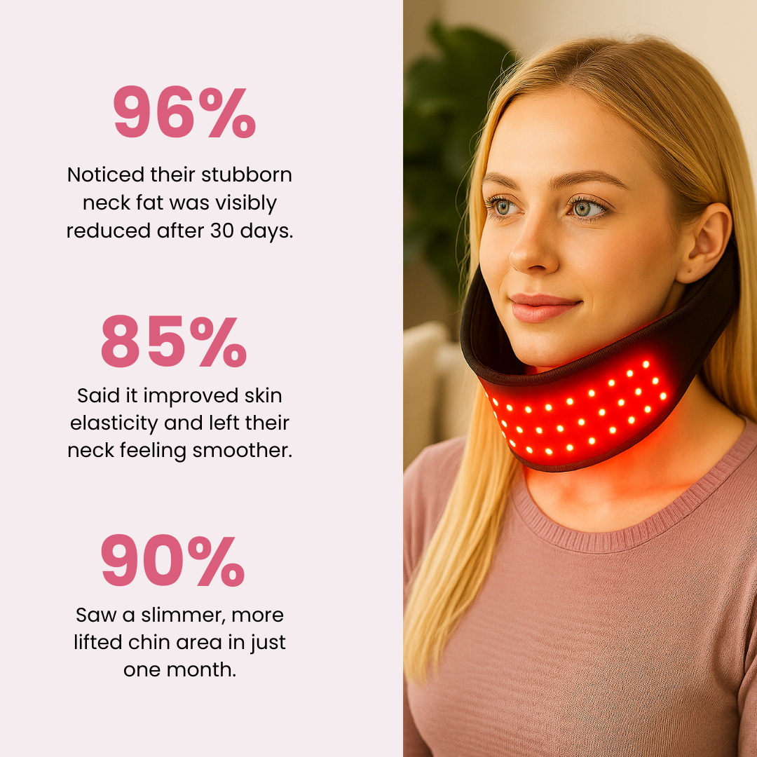 The Wellnessie™ Red light Therapy Neck Sculpt