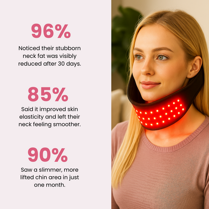 The Wellnessie™ Red light Therapy Neck Sculpt