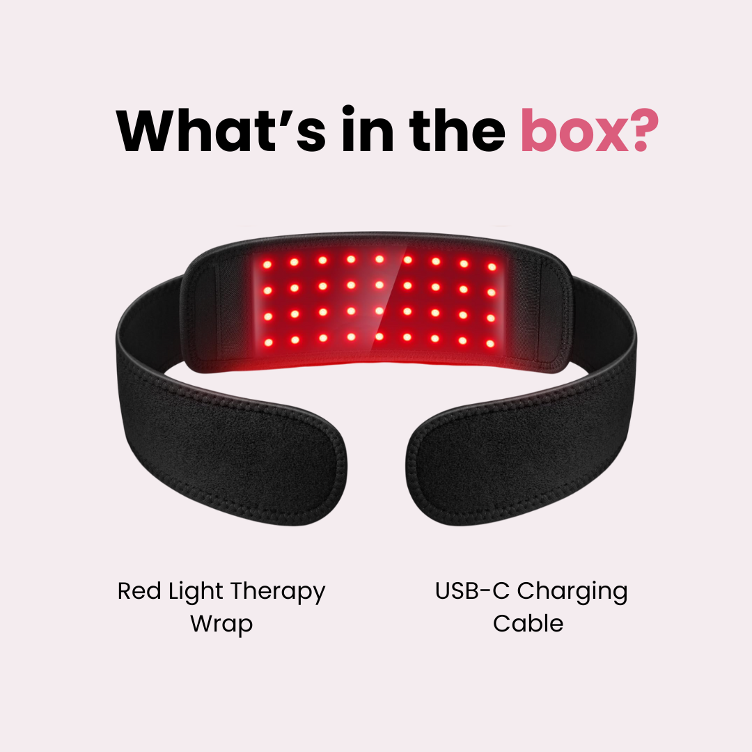 The Wellnessie™ Red light Therapy Neck Sculpt