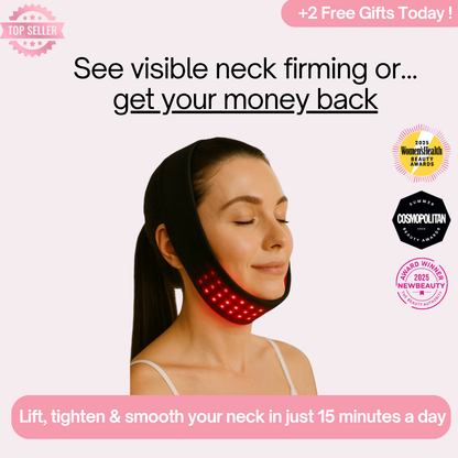 The Wellnessie™ Red light Therapy Neck Sculpt