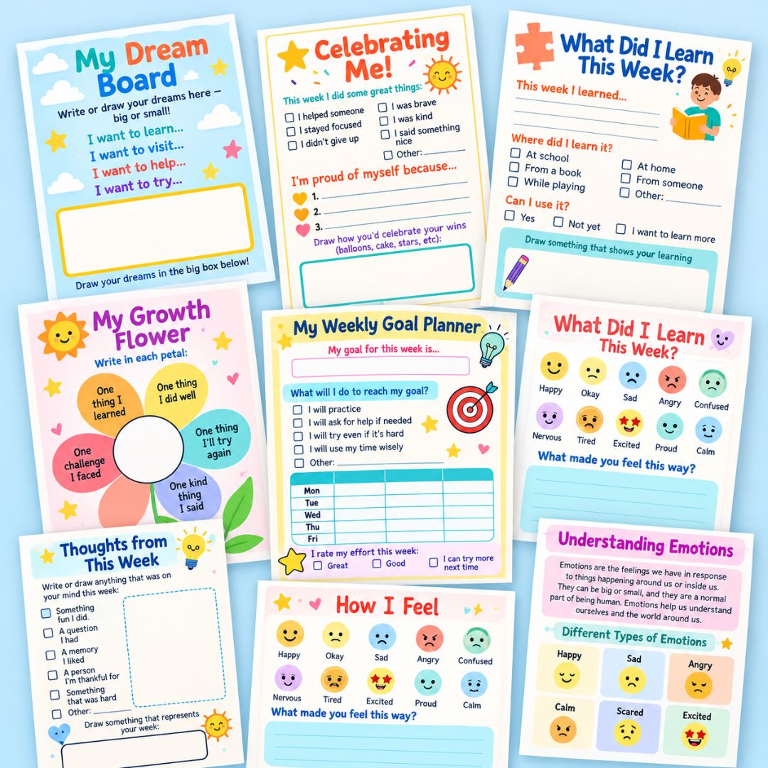 NeuroKids Emotional Intelligence Journal: Help Your Child Understand, Express & Manage Their Feelings with Ease