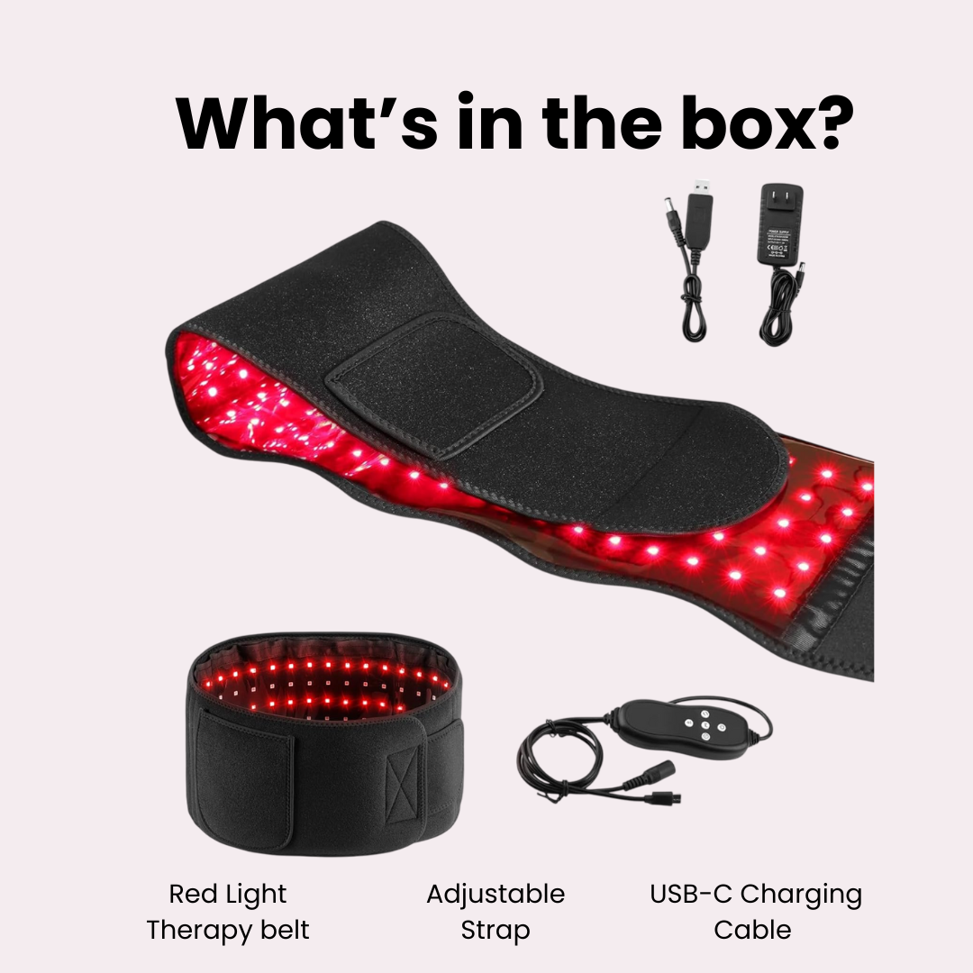 The Wellnesie™ Red Light Therapy Belt