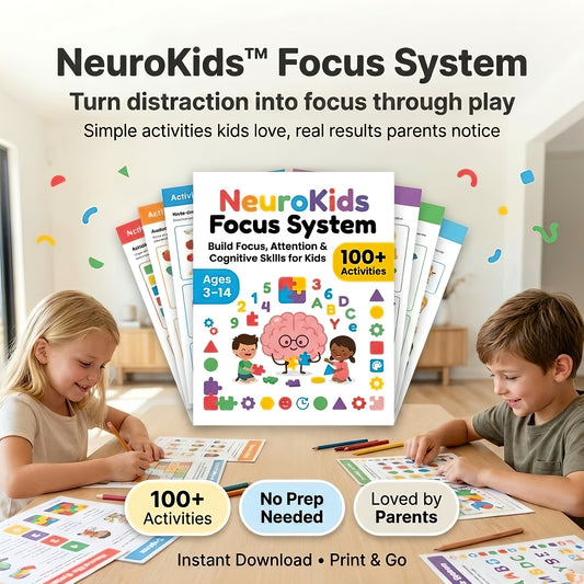 NeuroKids™ +100 actividades para estimular la atención, la concentración y el aprendizaje