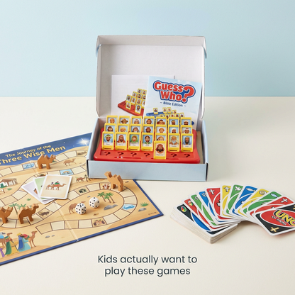 Fun Faith: + 11 Bible Games for Kids and Families