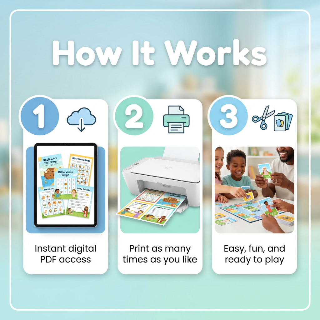 Fun Faith: + 11 Bible Games for Kids and Families