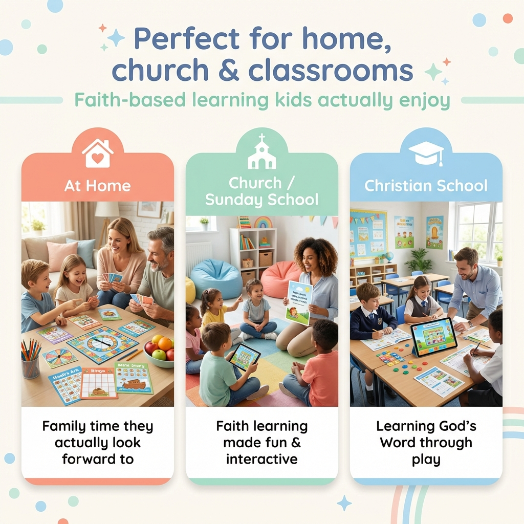 Fun Faith: + 11 Bible Games for Kids and Families