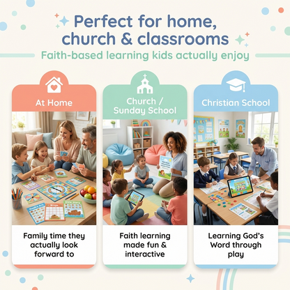 Fun Faith: + 11 Bible Games for Kids and Families