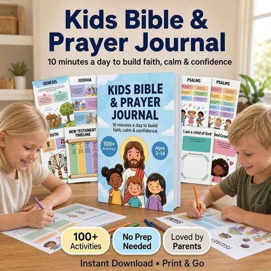 Diario de oración y la Biblia para NeuroKids™ 10 minutos al día para desarrollar la fe, la calma y la confianza
