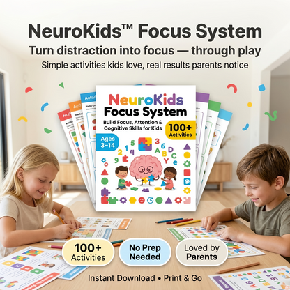 NeuroKids™ +100 actividades para estimular la atención, la concentración y el aprendizaje