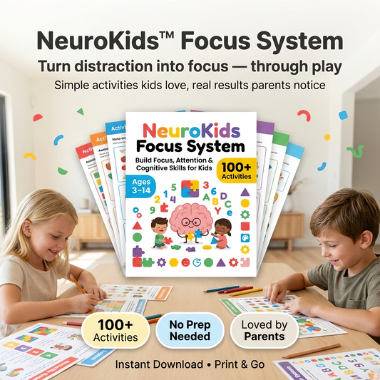 NeuroKids™ +100 actividades para estimular la atención, la concentración y el aprendizaje