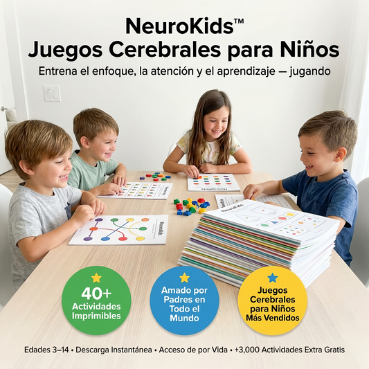 NeuroKids™ +50 Activities to Activate Attention, Focus and Learning